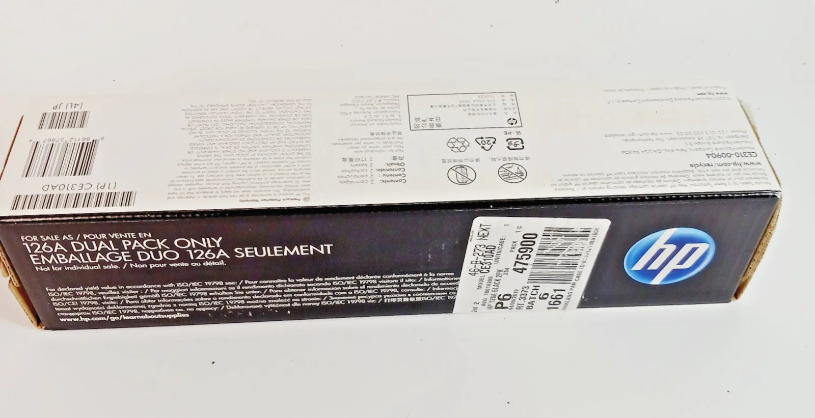 HP 126A (CE310AD) Black Laser Toner Cartridge HP [3]
