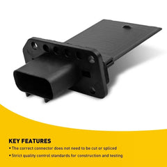 HVAC Blower Motor Resistor For 3F2Z-18591-AA Ford Escape 2008-2012 6B93BC-57 [1]