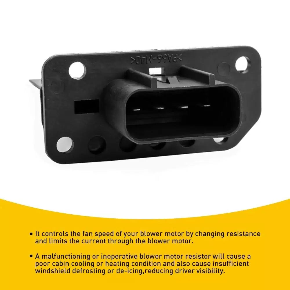 HVAC Blower Motor Resistor For 3F2Z-18591-AA Ford Escape 2008-2012 6B93BC-57 [4]