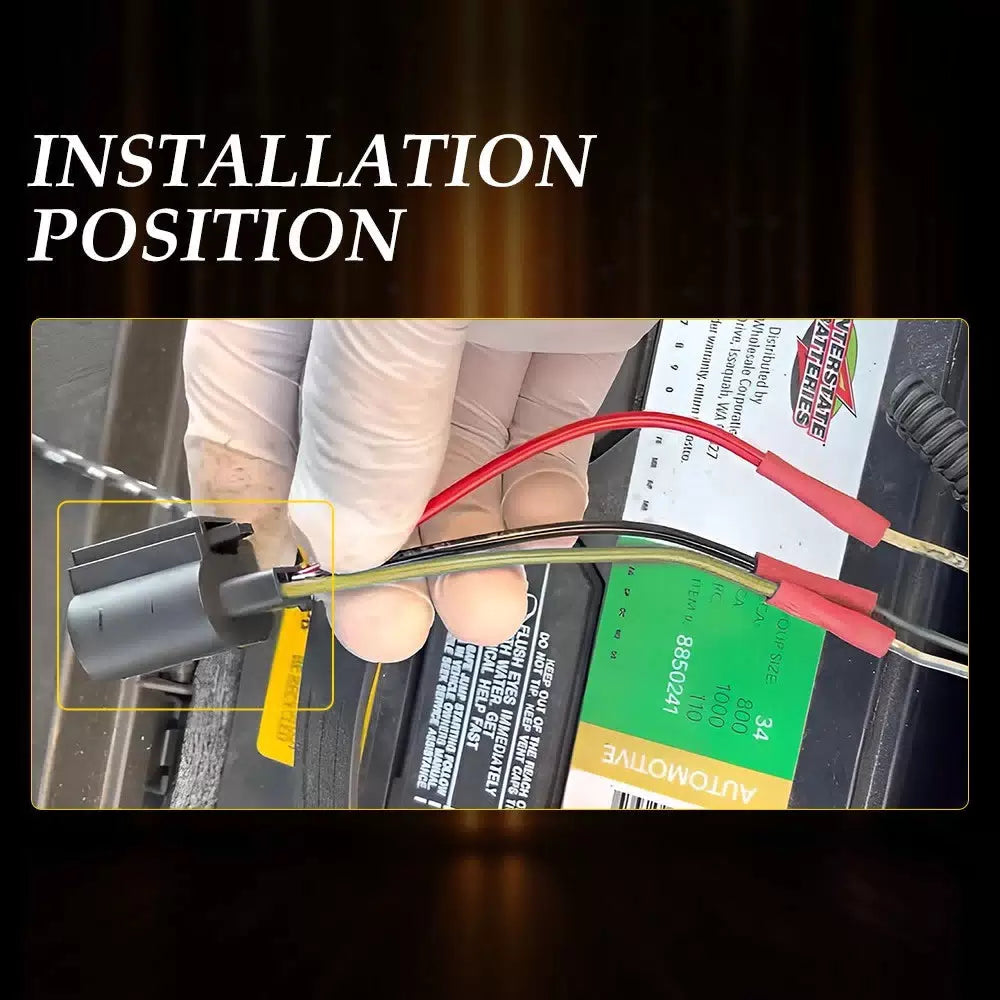 Harness Head Light Bulb Plug Repair H13 9008 Socket Wire Pigtail Female for Ford 6B93BC-57 [9]
