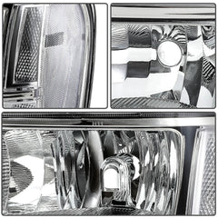 Headlight Assembly Chrome For 2007-2014 GMC Sierra 2500 HD 3500 HD 6B93BC-57 [3]