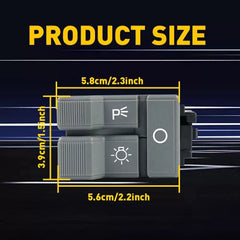 Headlight Light Switch for 1990-1994 Chevrolet & GMC C1500 C2500 C3500 Truck 6B93BC-57 [2]