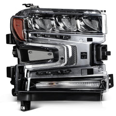 Headlight Passenger Side For 2019-22 Chevy Silverado 1500 w/ Halogen Signal Bar KOEEP [1]