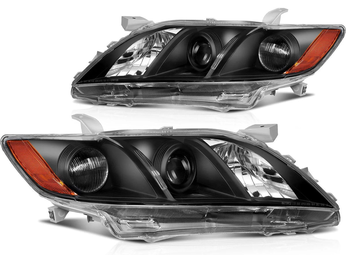 Headlights Assembly Fits Toyota Camry 07-09 Set Headlamp Replacement Projector 6B93BC-57 [1]