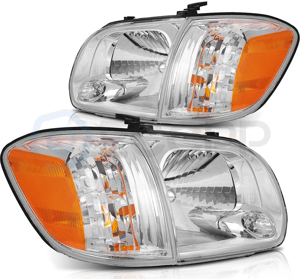 Headlights Assembly For 2005-2006 Toyota Tundra 05-07 Sequoia Headlamp Assembly 6B93BC-57 [1]
