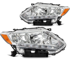 Headlights Assembly Pair For 2014 2015 2016 Nissan For Rogue Headlamp Left+Right 6B93BC-57 [1]