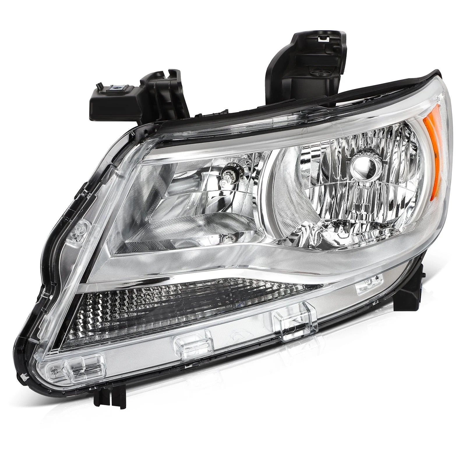Headlights Assembly Pair For Chevy Colorado 2015-2022 Chrome Housing Clear Lens 6B93BC-57 [4]