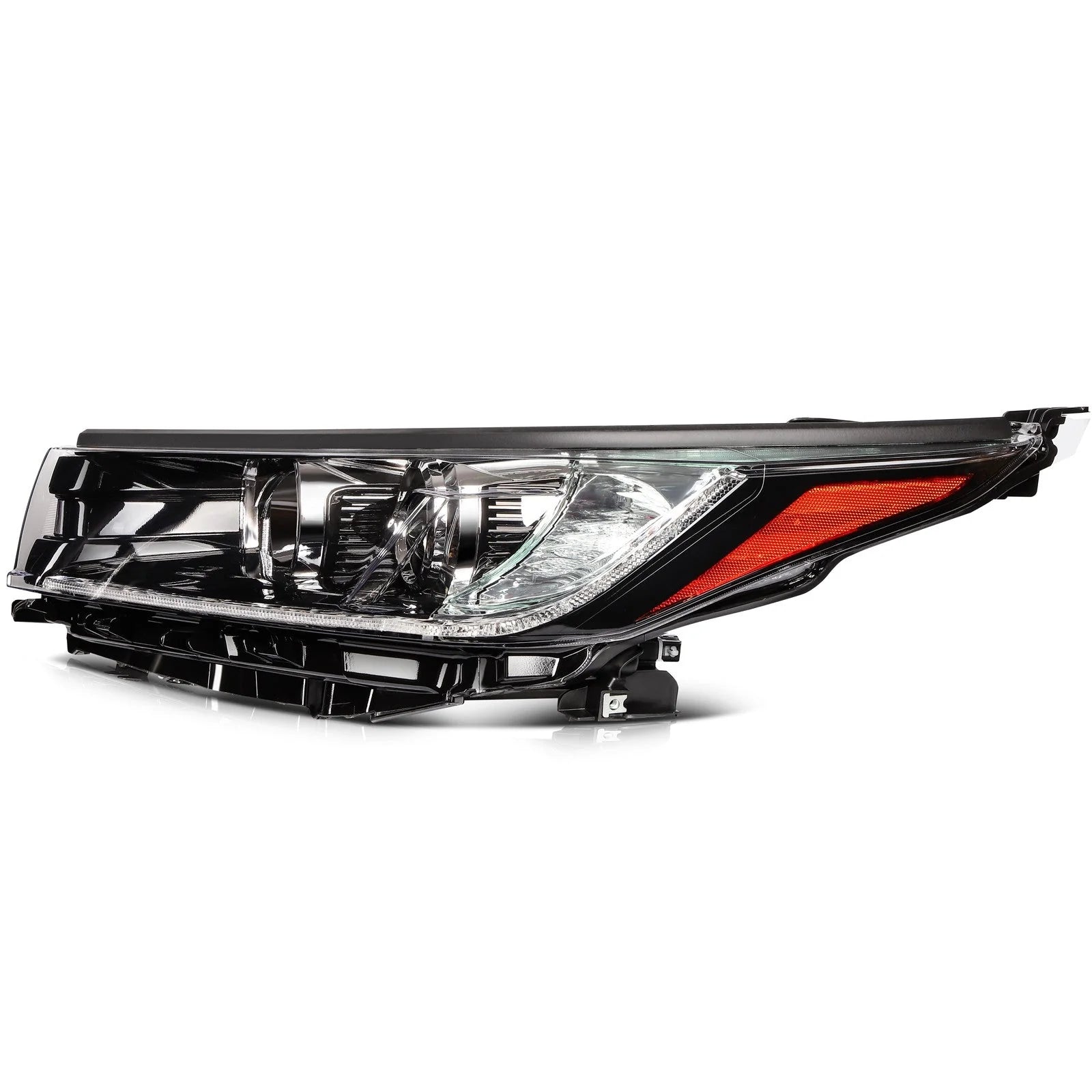 Headlights Assembly Pair For Toyota Highlander 2017-2019 w/LED DRL Projector 6B93BC-57 [6]