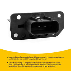 Heater Fan HVAC AC Blower Motor Resistor Control Module For Ford F150 Navigator 6B93BC-57 [4]