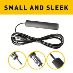 Hidden Antenna Car Radio Stereo Stealth FM AM For Vehicle Truck Boat US EOA 6B93BC-57 [2]