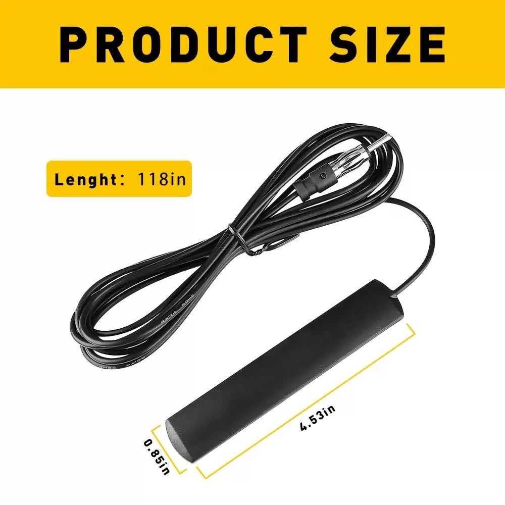 Hidden Antenna Car Radio Stereo Stealth FM AM For Vehicle Truck Boat US EOA 6B93BC-57 [5]