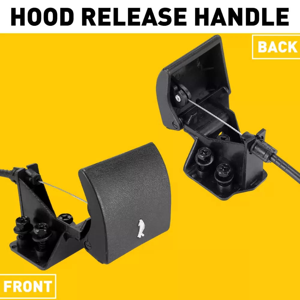 Hood Latch Release Cable w/Handle #55394495AB For Grand Jeep Cherokee 2005-10 EA 6B93BC-57 [8]
