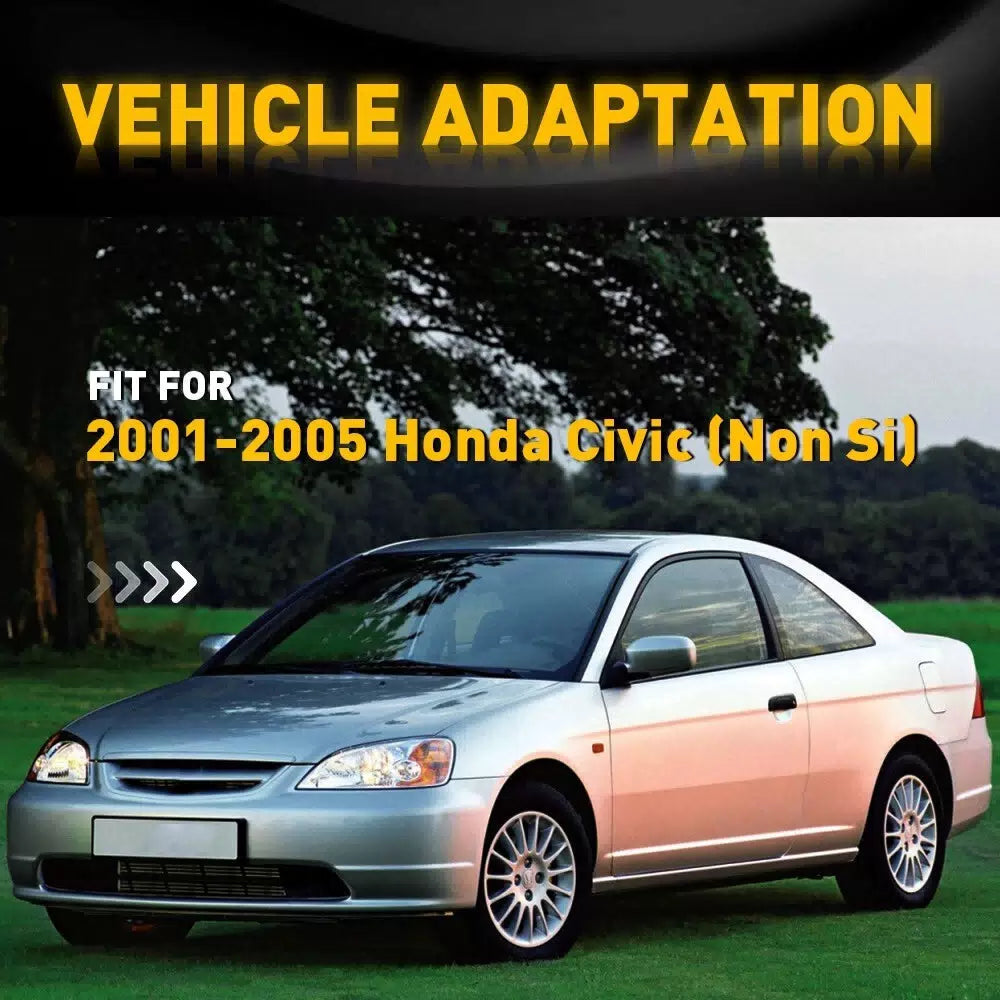 Hood Latch Release Cable with Handle Pull For 2001-2005 Honda Civic Non Si EOA 6B93BC-57 [2]