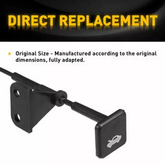 Hood Latch Release Cable with Handle Pull For 2001-2005 Honda Civic Non Si EOA 6B93BC-57 [4]