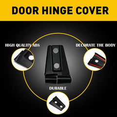 Hood & Door Hinge Cover Unlimited Accessories For Jeep Wrangler JK JKU 2007-2017 6B93BC-57 [2]