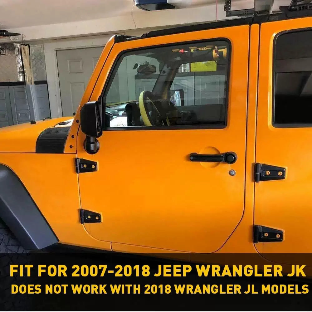 Hood & Door Hinge Cover Unlimited Accessories For Jeep Wrangler JK JKU 2007-2017 6B93BC-57 [7]