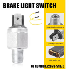 Hydraulic Rear Stop Brake Light Switch For 2003-14 Harley Touring FLH FXD FXR US 6B93BC-57 [1]