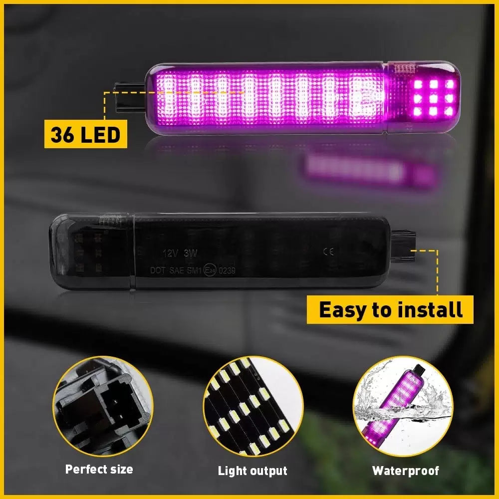 INTERIOR DOOR COURTESY LIGHT PURPLE FOR 03-09 HUMMER H2 /99-06 CADILLAC ESCALADE 6B93BC-57 [11]