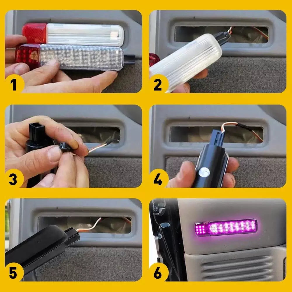 INTERIOR DOOR COURTESY LIGHT PURPLE FOR 03-09 HUMMER H2 /99-06 CADILLAC ESCALADE 6B93BC-57 [2]