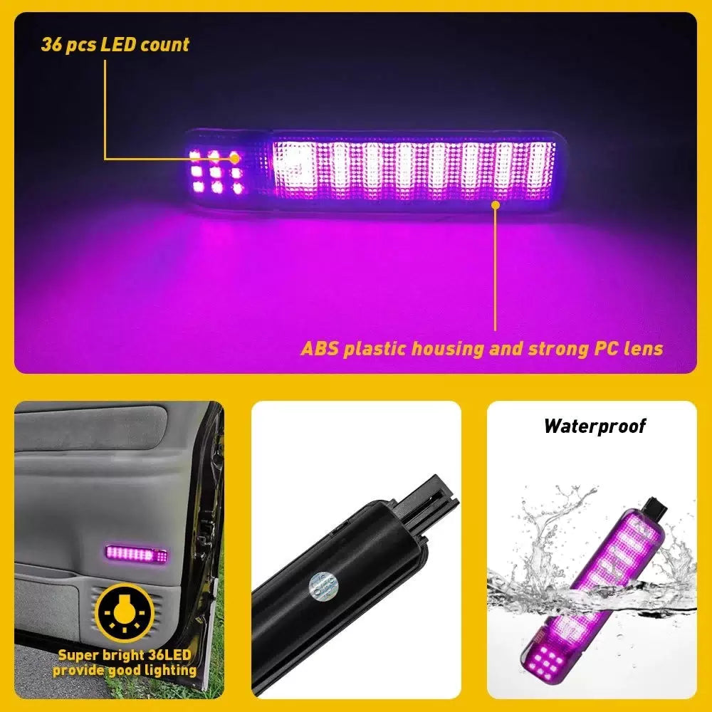 INTERIOR DOOR COURTESY LIGHT PURPLE FOR 03-09 HUMMER H2 /99-06 CADILLAC ESCALADE 6B93BC-57 [6]