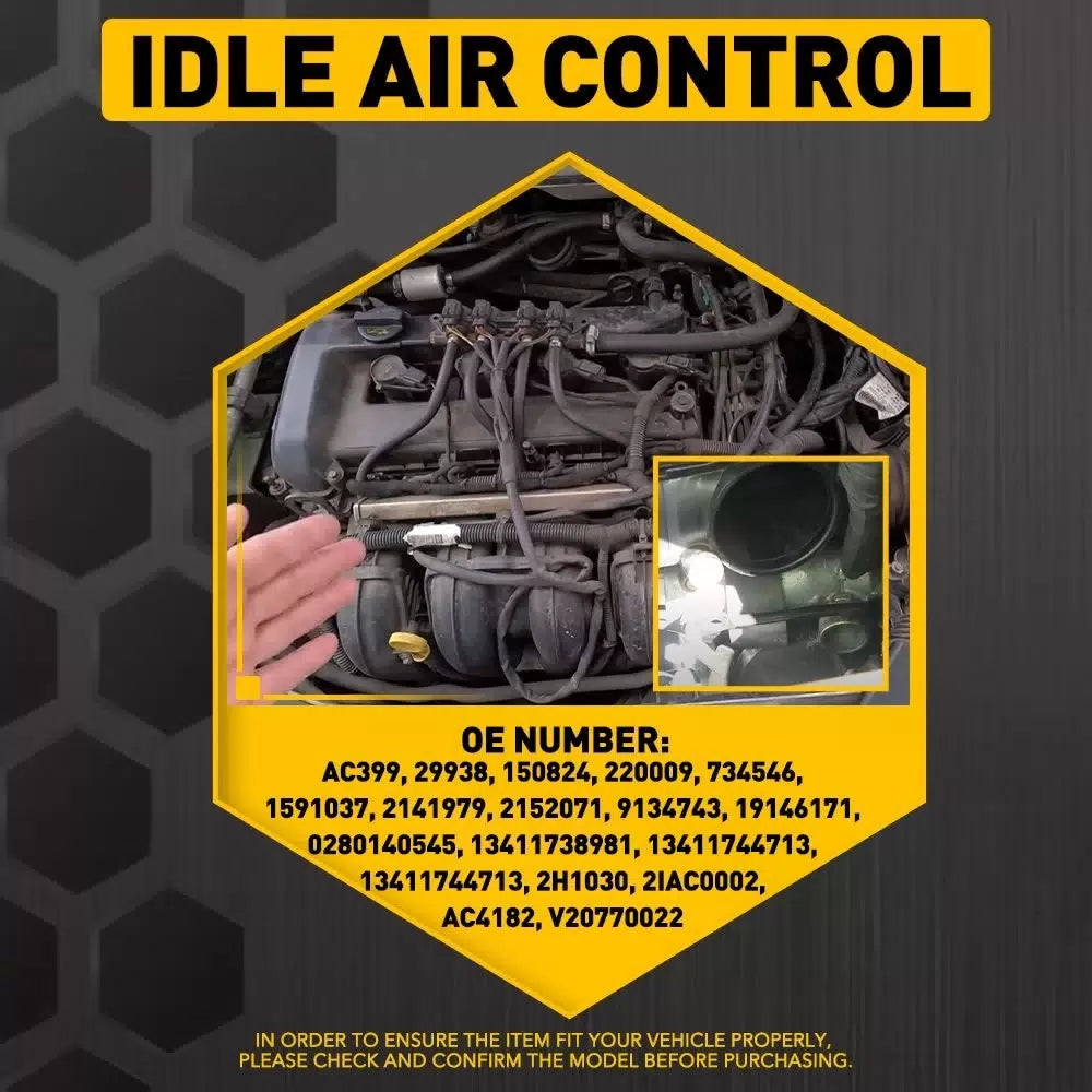 Idle Air Control Valve For BMW 323 325 525 X3 X5 Z3 Z4 E34 E36 E39 E46 E83 E85 A 6B93BC-57 [3]