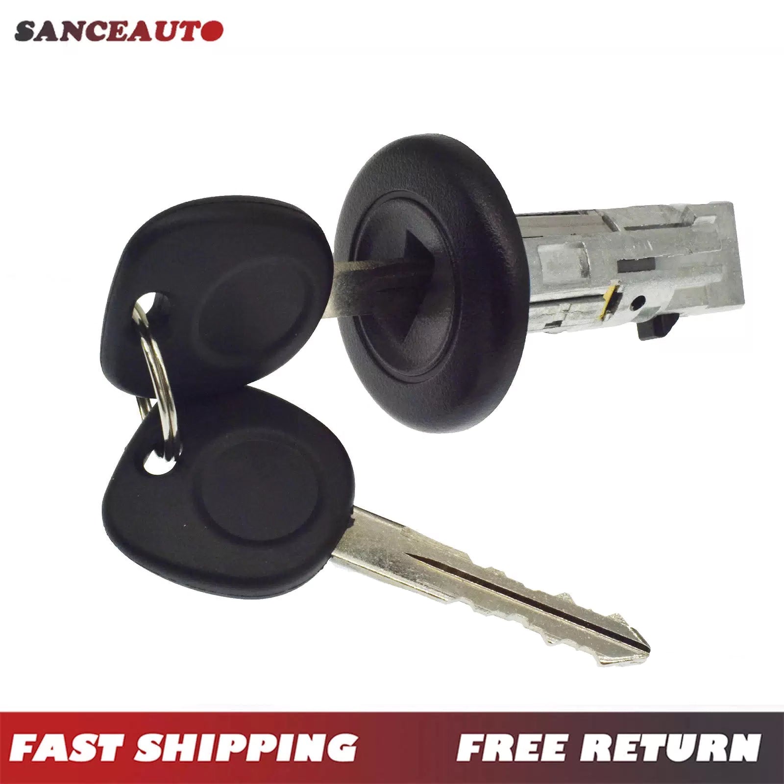 Ignition Lock Cylinder W/ Keys Set for Chevy GMC Silverado Tahoe 15298923 6B93BC-57 [1]