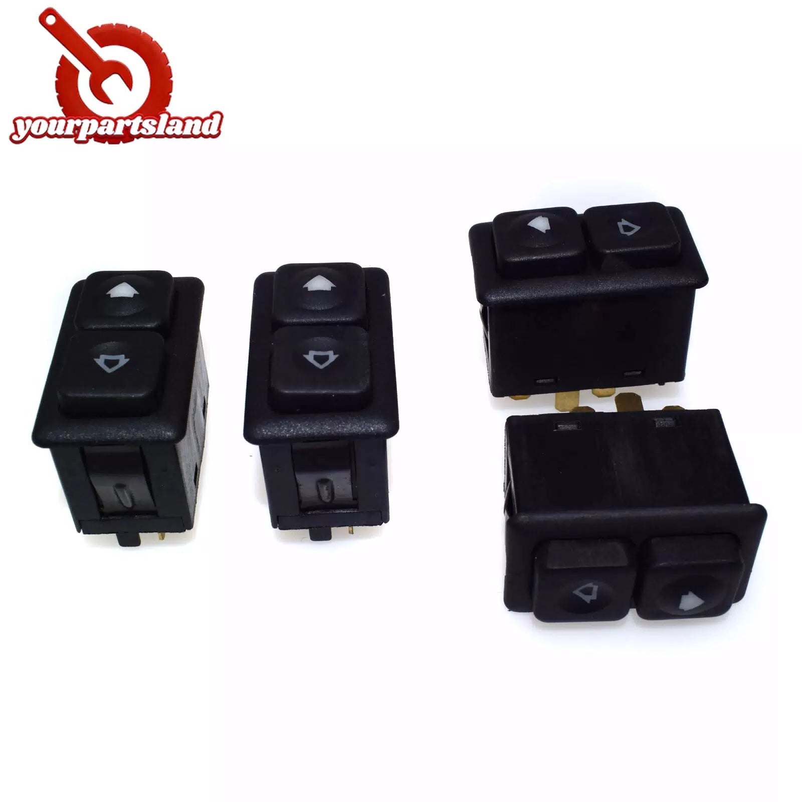 Illuminated 5 Pin Power Window Switch For BMW E23 E24 E28 E30 61311381205 6B93BC-57 [3]