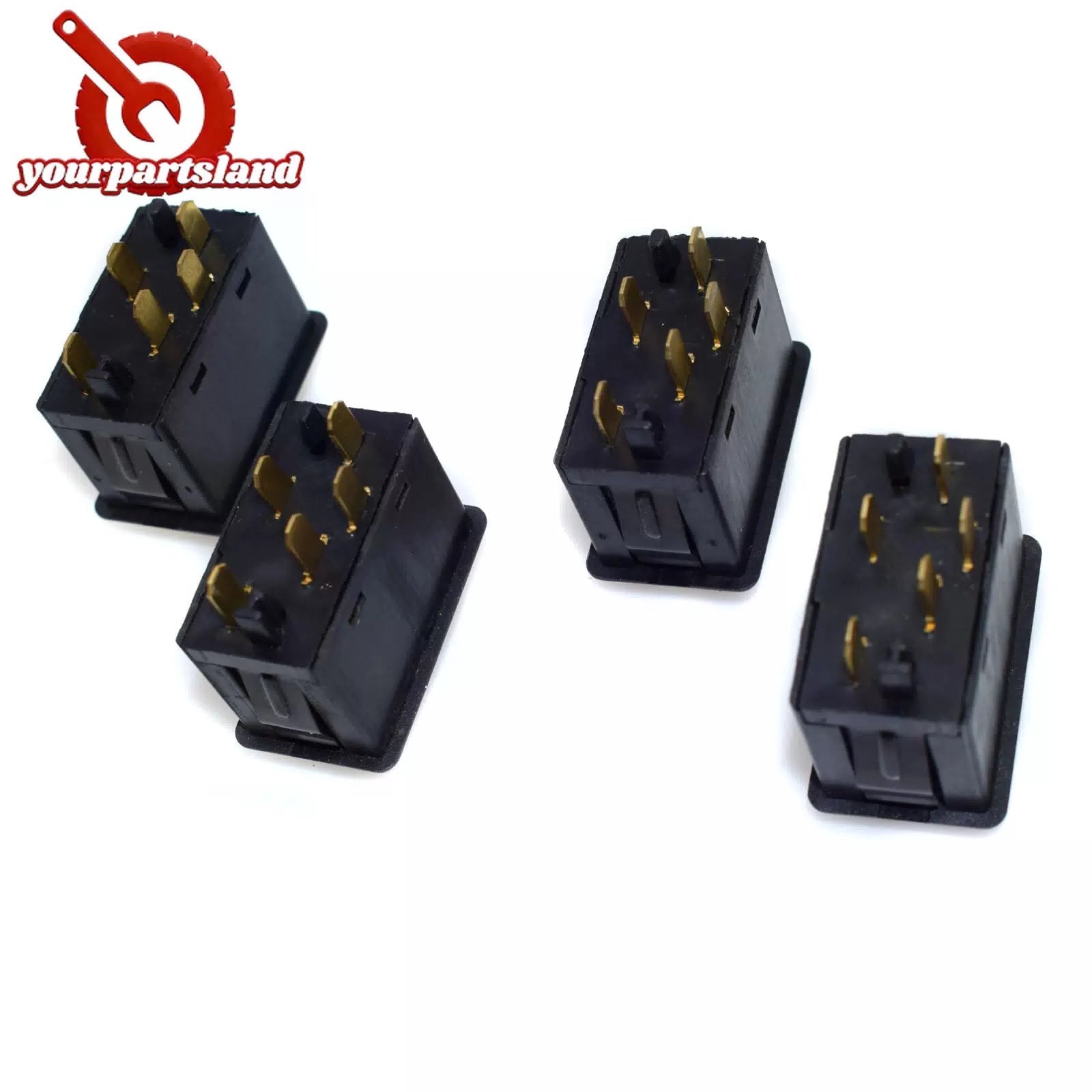 Illuminated 5 Pin Power Window Switch For BMW E23 E24 E28 E30 61311381205 6B93BC-57 [6]