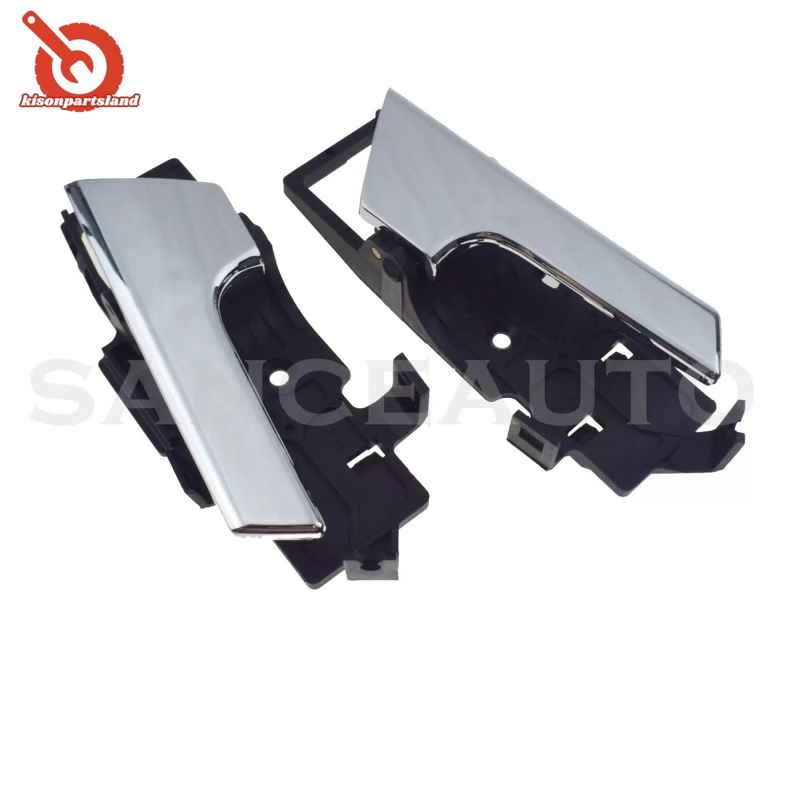 Inside Door Handles Chrome Left & Right for Chevy Aveo G3 Wave 96462709,96462710 6B93BC-57 [6]