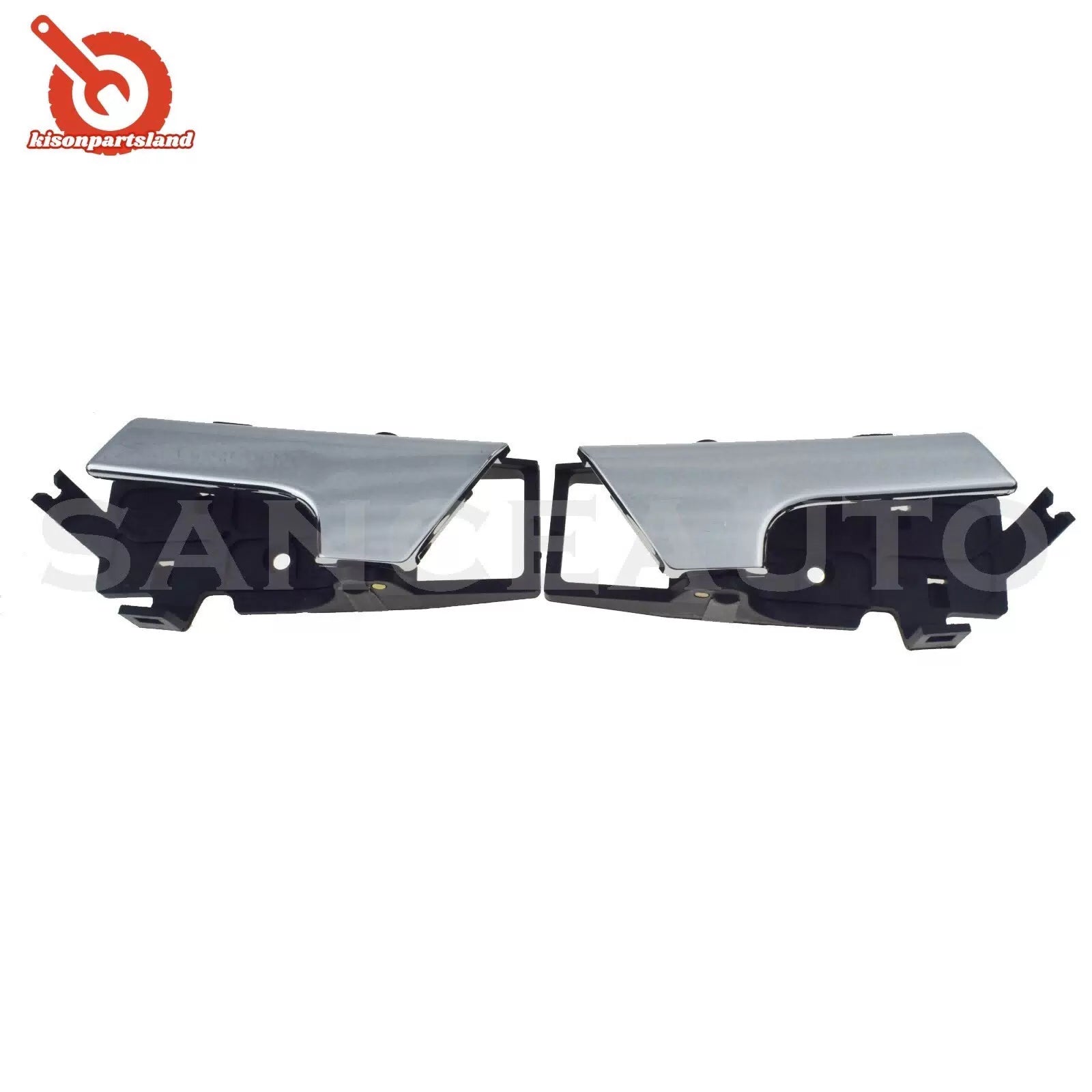 Inside Door Handles Chrome Left & Right for Chevy Aveo G3 Wave 96462709,96462710 6B93BC-57 [8]