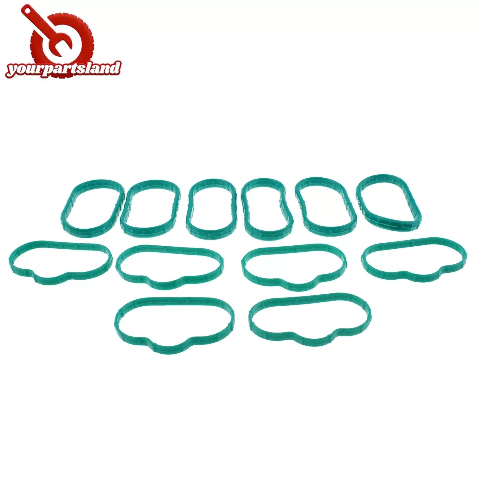Intake Manifold Gasket Upper Lower For Jaguar X-Type S-Type XF XJ X250 X350 X351 6B93BC-57 [6]