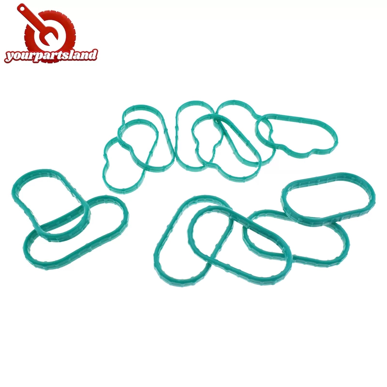 Intake Manifold Gasket Upper Lower For Jaguar X-Type S-Type XF XJ X250 X350 X351 6B93BC-57 [7]