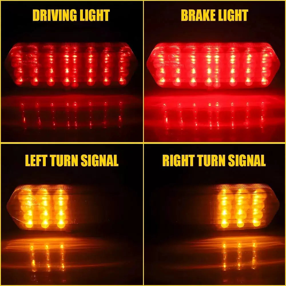 Integrated LED Tail Light Brake Turn Signal For Honda Grom 125 CBR650F CTX700N A 6B93BC-57 [10]