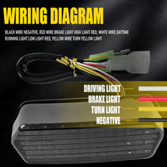 Integrated LED Tail Light Brake Turn Signal For Honda Grom 125 CBR650F CTX700N A 6B93BC-57 [3]