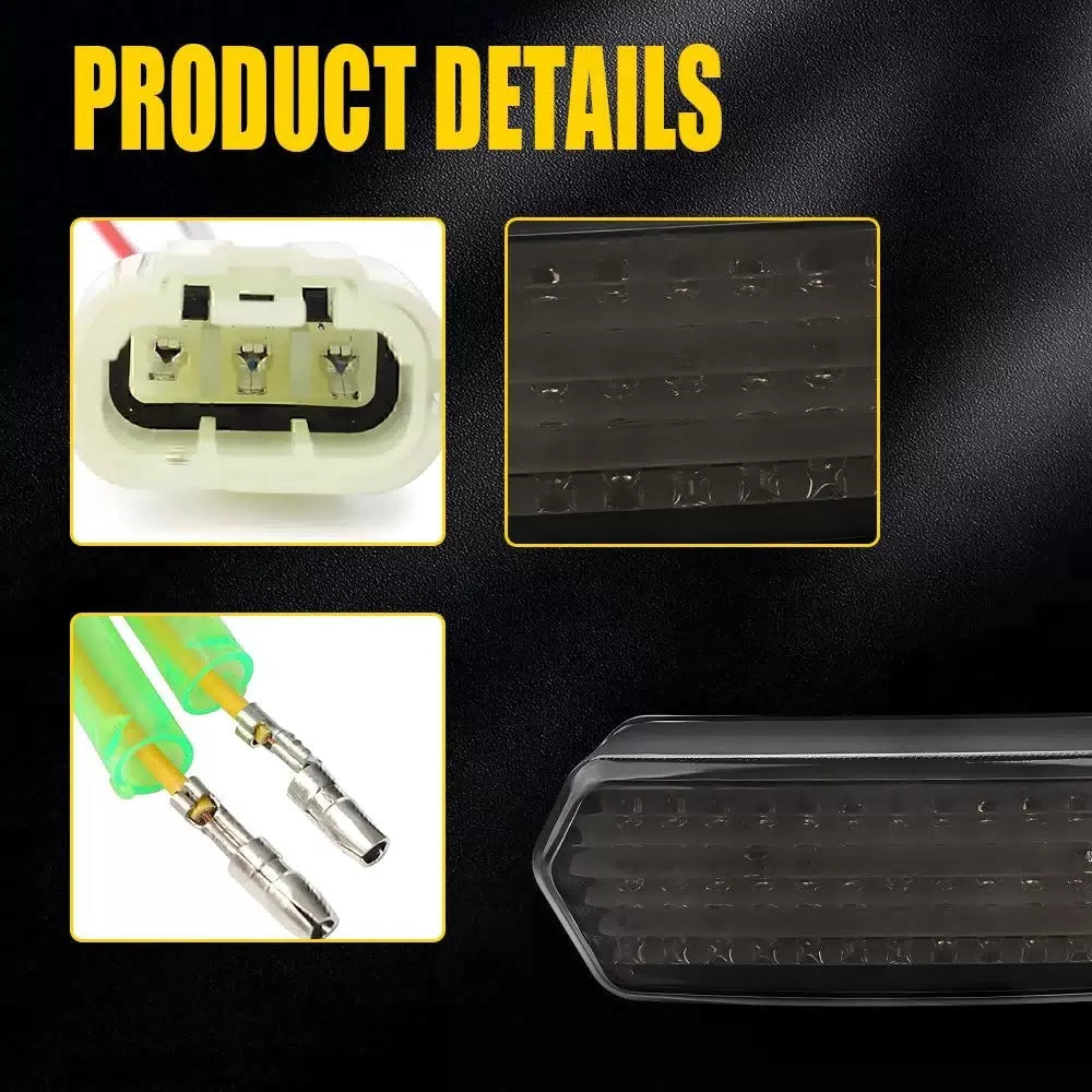 Integrated LED Tail Light Brake Turn Signal For Honda Grom 125 CBR650F CTX700N A 6B93BC-57 [4]