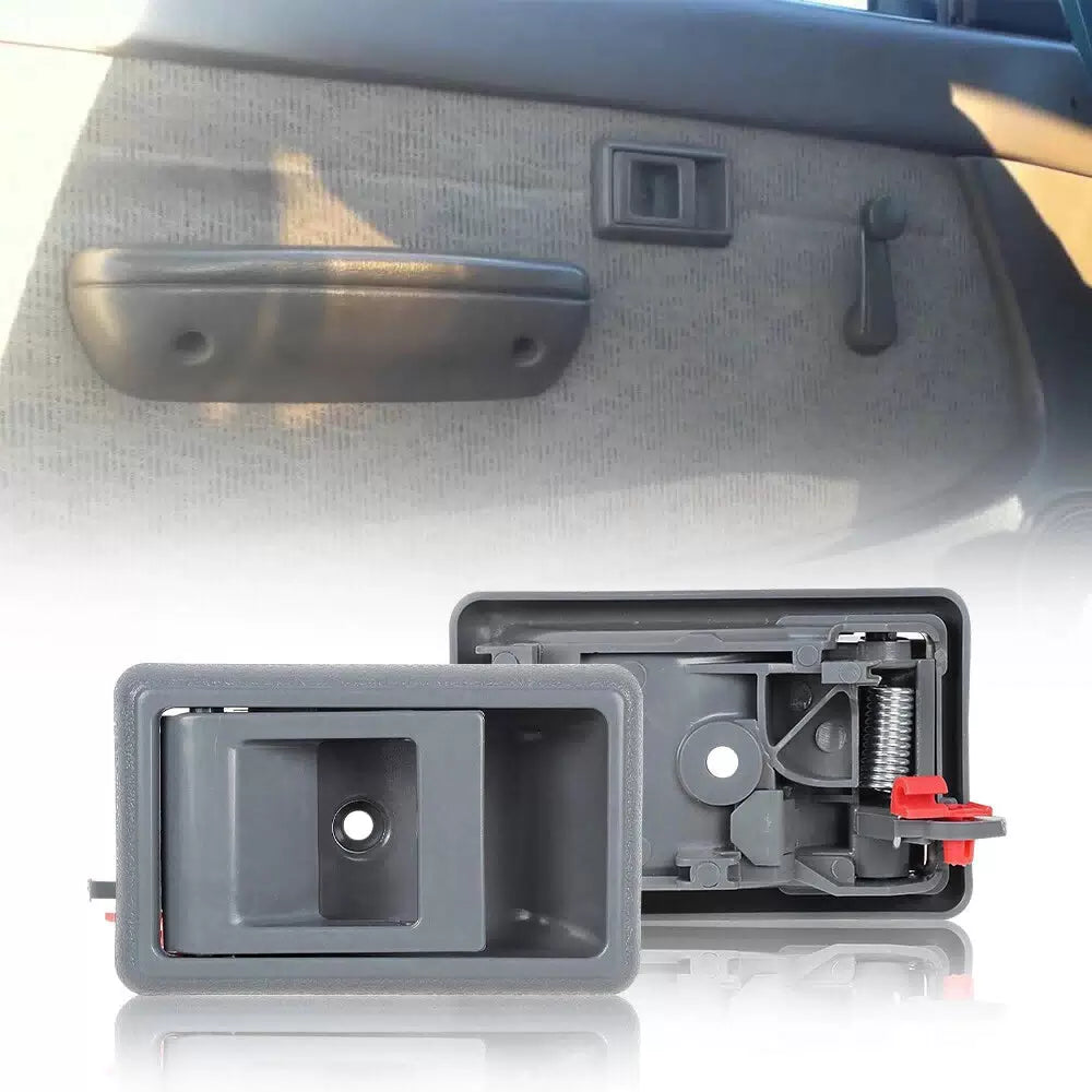 Interior Door Handle For 1989-1995 Toyota Pickup 4Runner Front LH RH Gray Inside 6B93BC-57 [11]