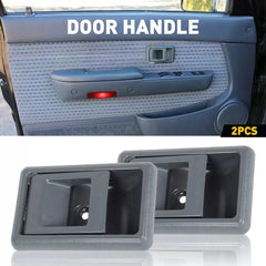 Interior Door Handle For 1989-1995 Toyota Pickup 4Runner Front LH RH Gray Inside 6B93BC-57 [1]