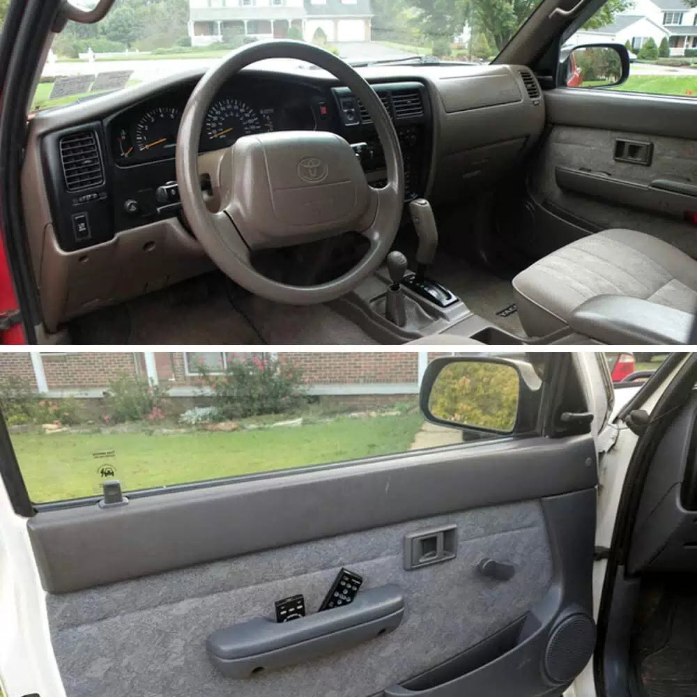 Interior Door Handle For 1989-1995 Toyota Pickup 4Runner Front LH RH Gray Inside 6B93BC-57 [8]