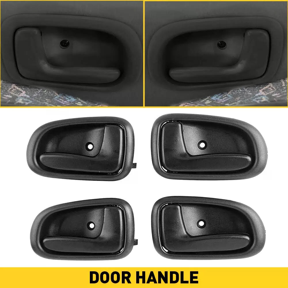 Interior Door Handle For 93-97 Toyota Corolla Set of 4 Front and Rear EOA 6B93BC-57 [1]