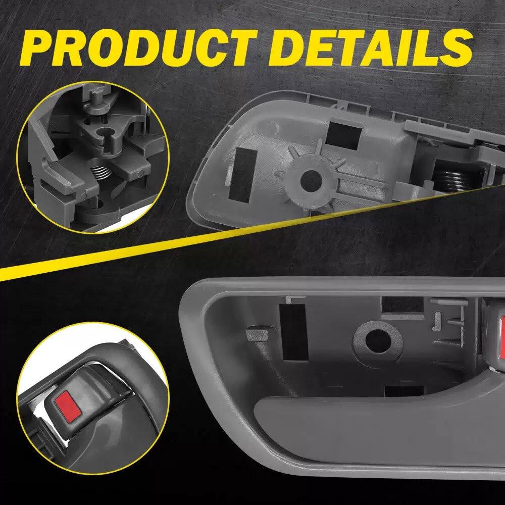 Interior Door Handle Inside Right Passenger Side Gray For Toyota Camry 2002-06 A 6B93BC-57 [4]