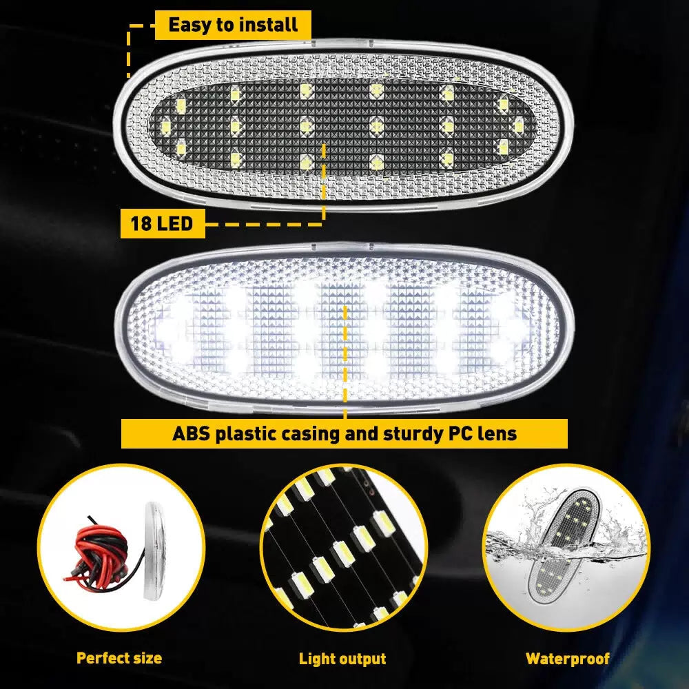 Interior Door Panel Courtesy Lights LED for 2002-2009 Dodge 1500 RAM 2500 3500 6B93BC-57 [10]