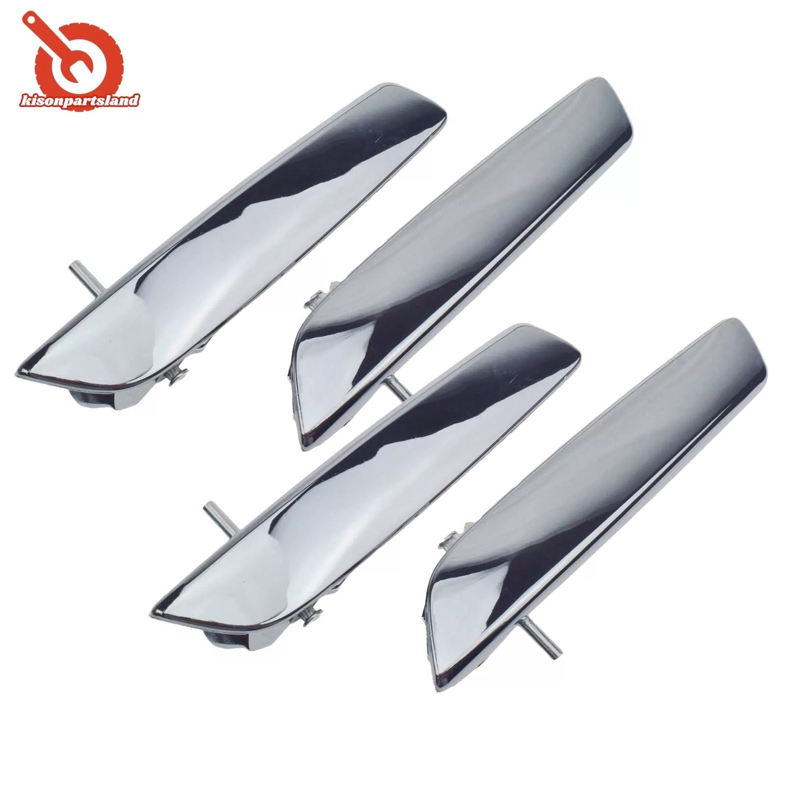 Interior Inside Door Handle LH RH Chrome For Chevy GMC Cadillac Escalade 07-14 6B93BC-57 [2]