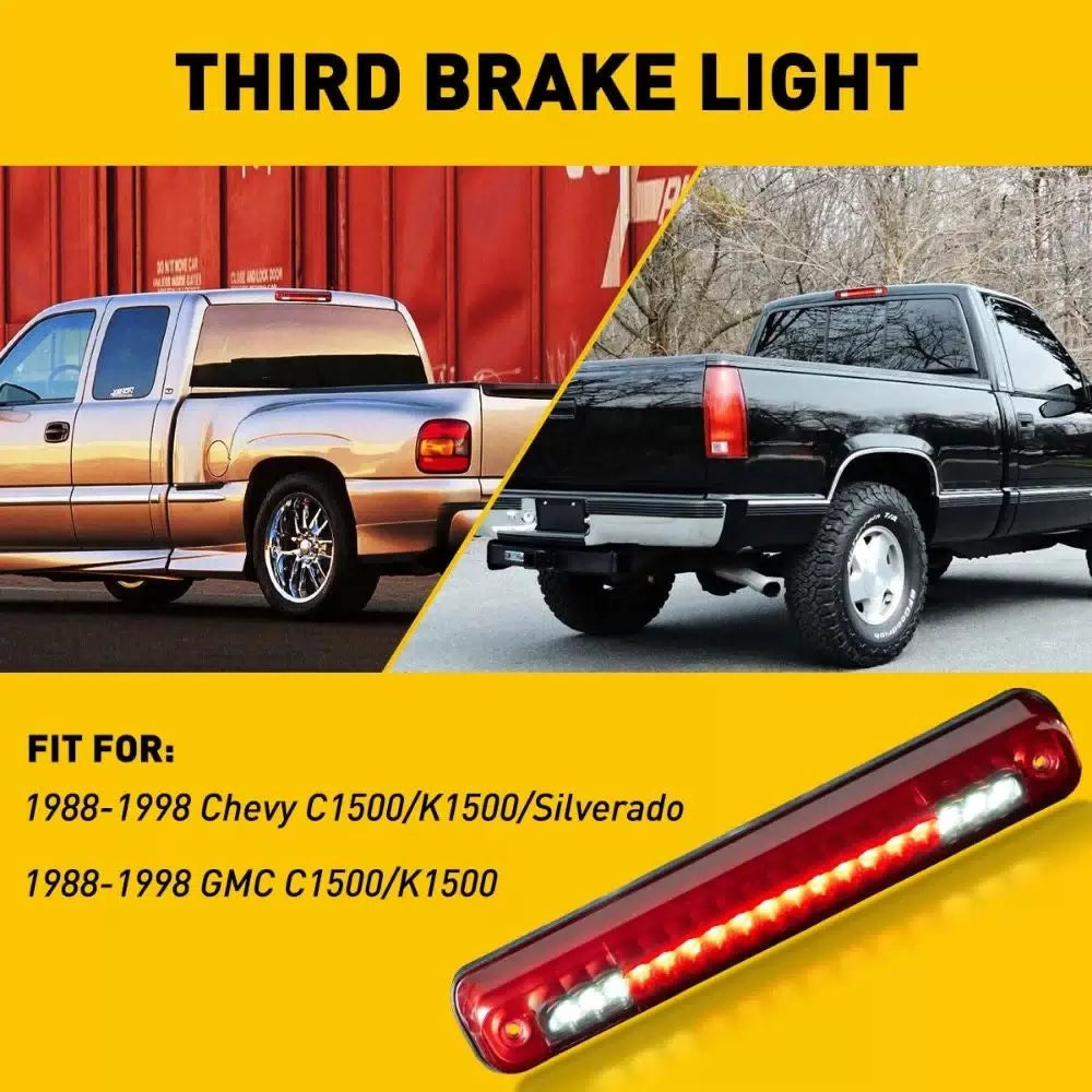 LED 3RD Third Brake+Cargo Light For 1988-1998 Chevy C1500/K1500/Silverado EOA 6B93BC-57 [6]