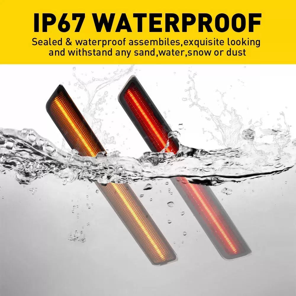 LED Bumper Side Marker Light For 2018-2022 Dodge Challenger SRT Hellcat Widebody 6B93BC-57 [8]
