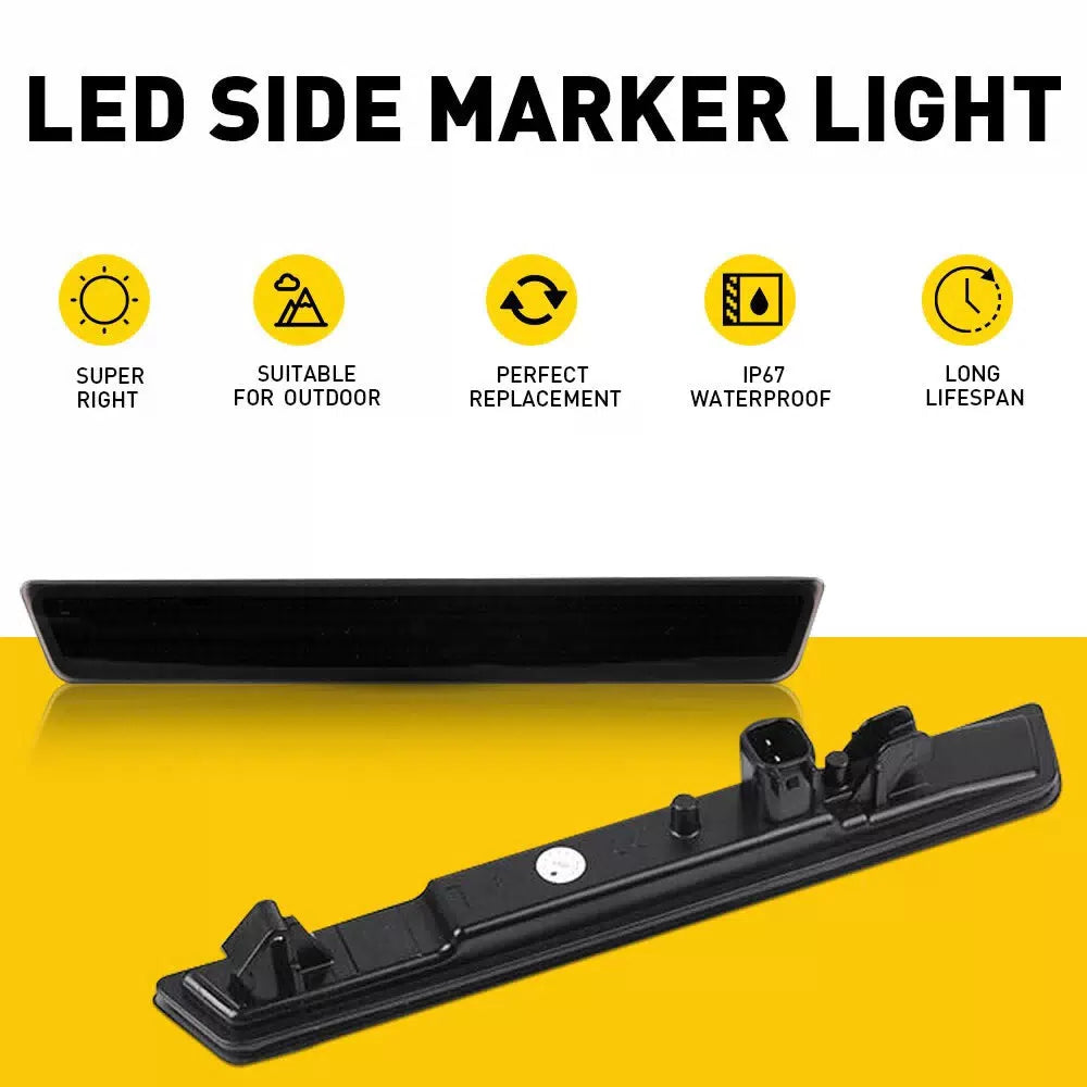 LED Bumper Side Marker Light For 2018-2022 Dodge Challenger SRT Hellcat Widebody 6B93BC-57 [9]