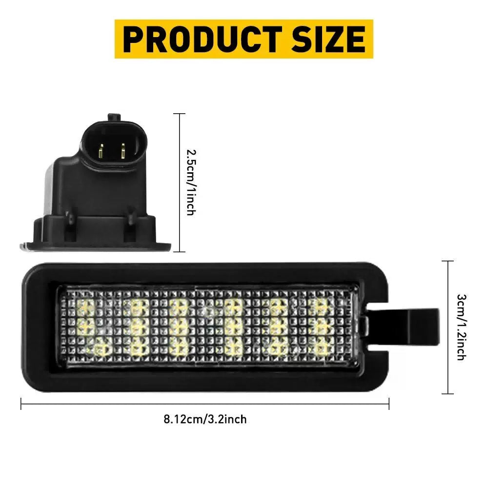 LED License Plate Light For 2015-2021 Dodge Challenger & Dodge Charger White USA 6B93BC-57 [2]