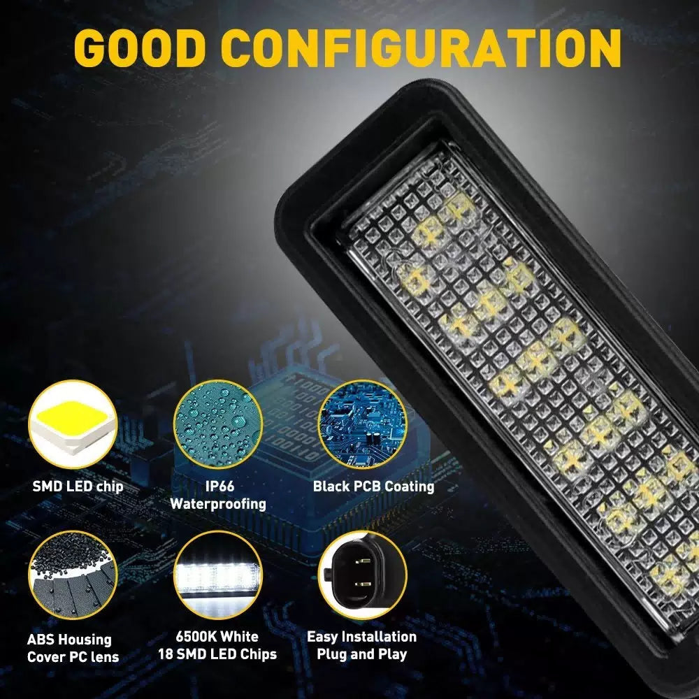 LED License Plate Light For 2015-2021 Dodge Challenger & Dodge Charger White USA 6B93BC-57 [6]