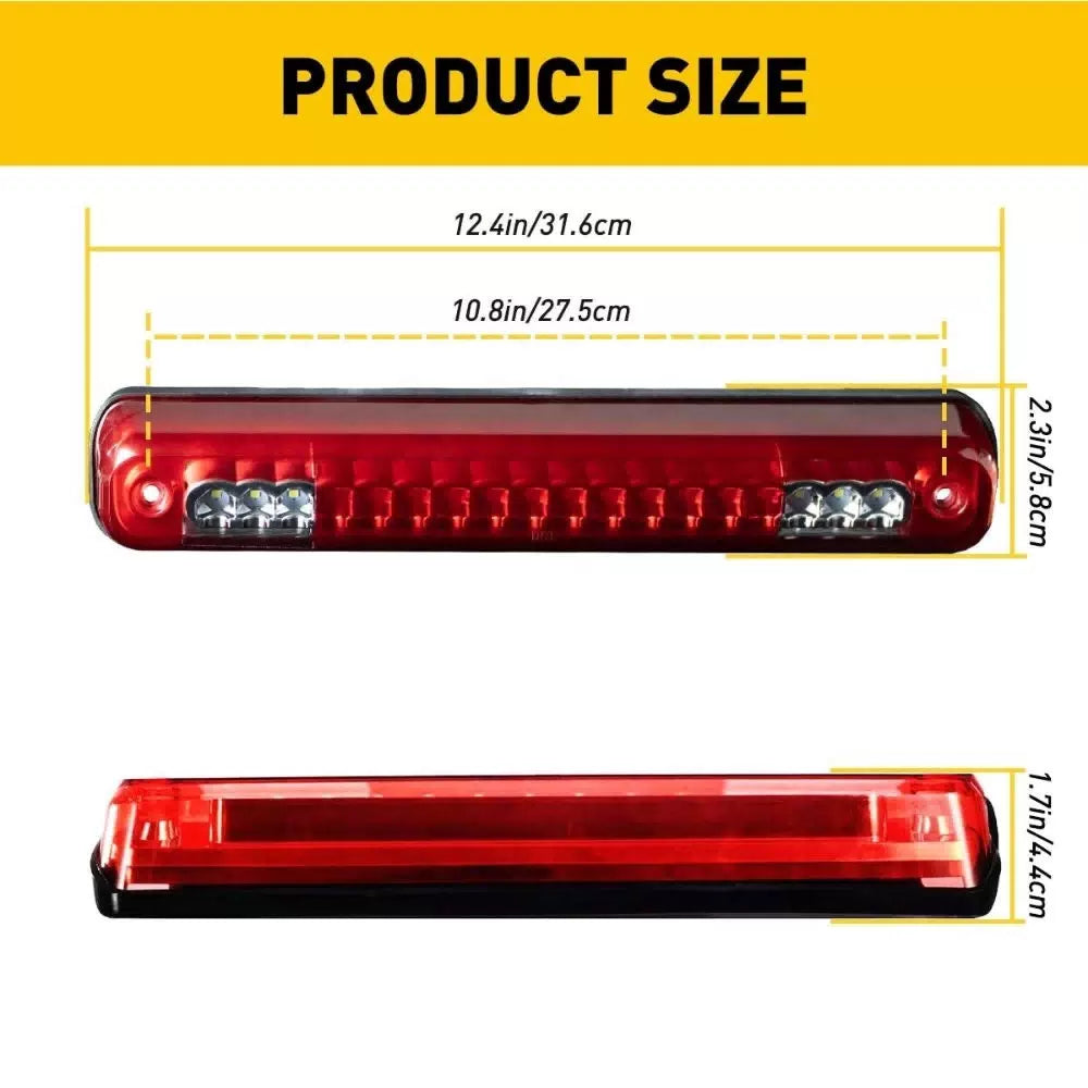 LED Third 3rd Brake Cargo Light For 88-98 Chevy Silverado GMC Sierra 1500 EOA 6B93BC-57 [7]