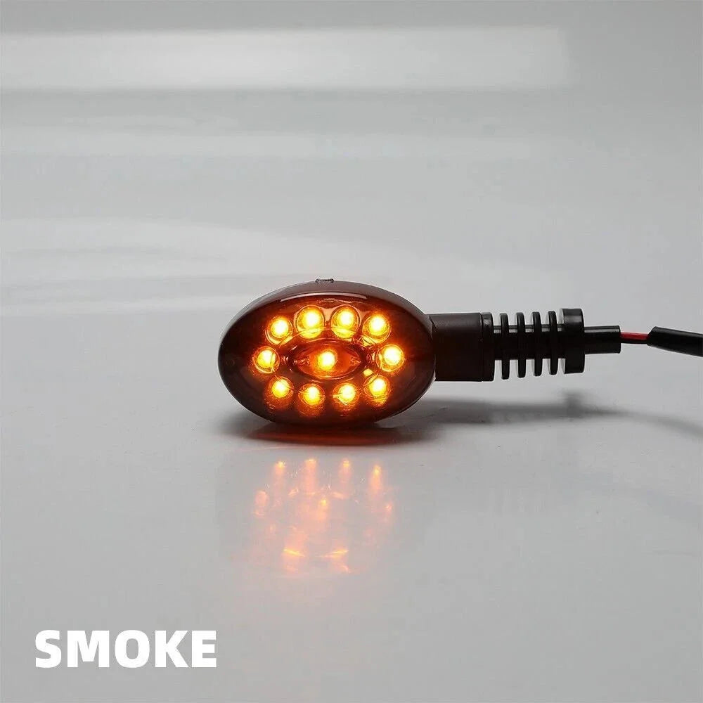 LED Turn Signal Indicator Light Lamp for Kawasaki Ninja 250R W800 Cafe KLX250S 6B93BC-57 [3]
