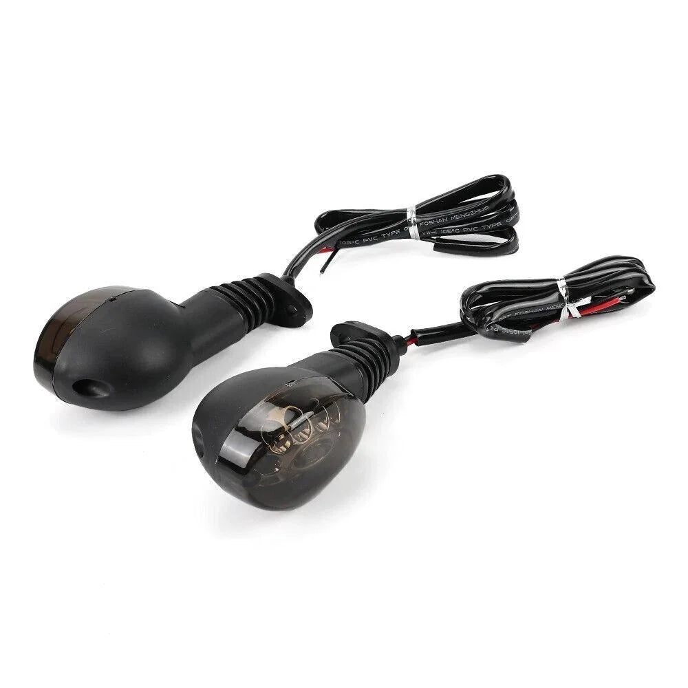 LED Turn Signal Indicator Light Lamp for Kawasaki Ninja 250R W800 Cafe KLX250S 6B93BC-57 [4]